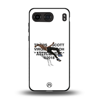 travis scott back phone cover | glass case for oneplus nord 4