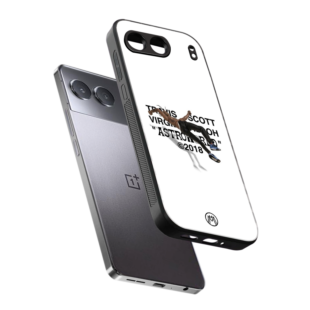 travis scott back phone cover | glass case for oneplus nord 4