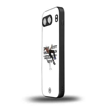travis scott back phone cover | glass case for oneplus nord 4