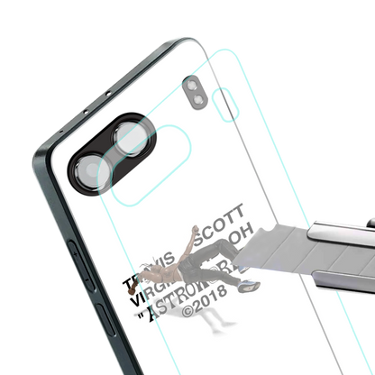 travis scott back phone cover | glass case for oneplus nord 4