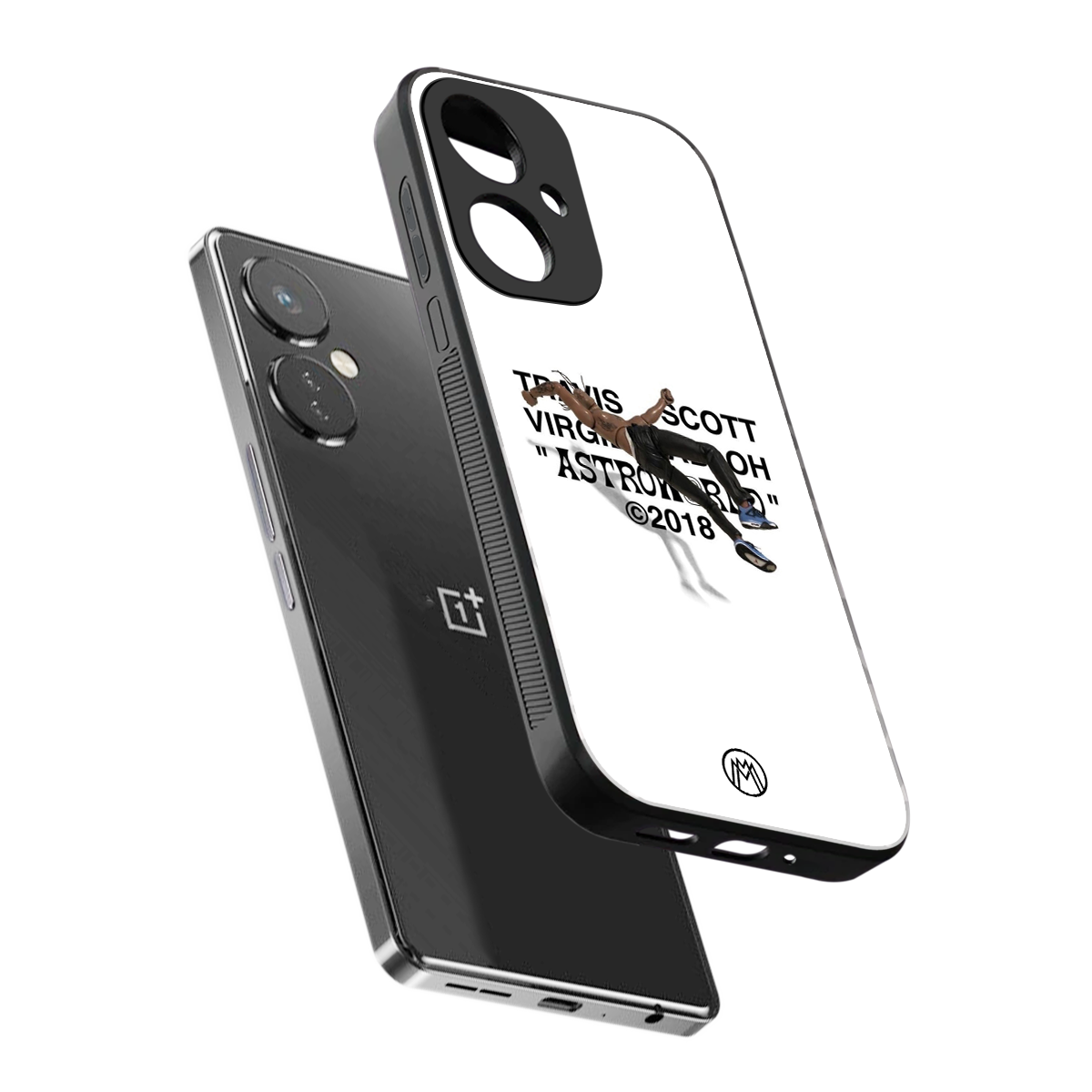travis scott back phone cover | glass case for oneplus nord ce 3