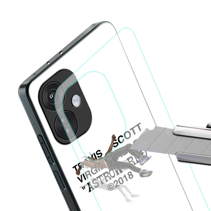 travis scott back phone cover | glass case for oneplus nord ce 3