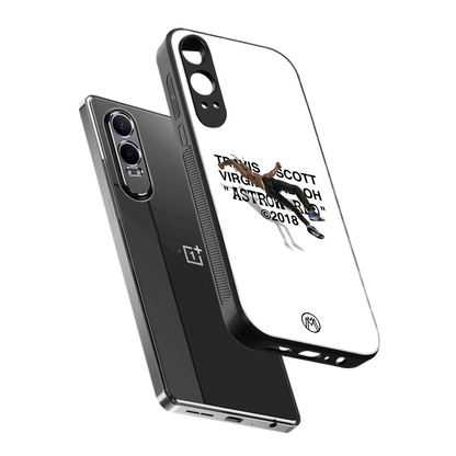 travis scott back phone cover | glass case for oneplus nord ce 4 lite
