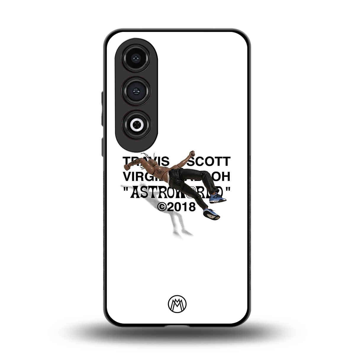 travis scott back phone cover | glass case for oneplus nord ce 4