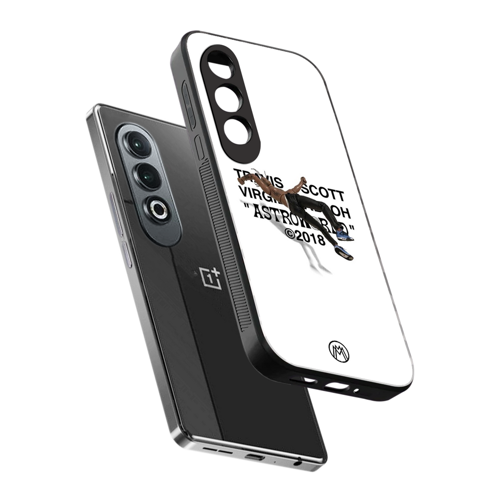 travis scott back phone cover | glass case for oneplus nord ce 4
