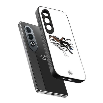 travis scott back phone cover | glass case for oneplus nord ce 4