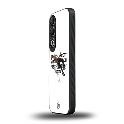 travis scott back phone cover | glass case for oneplus nord ce 4