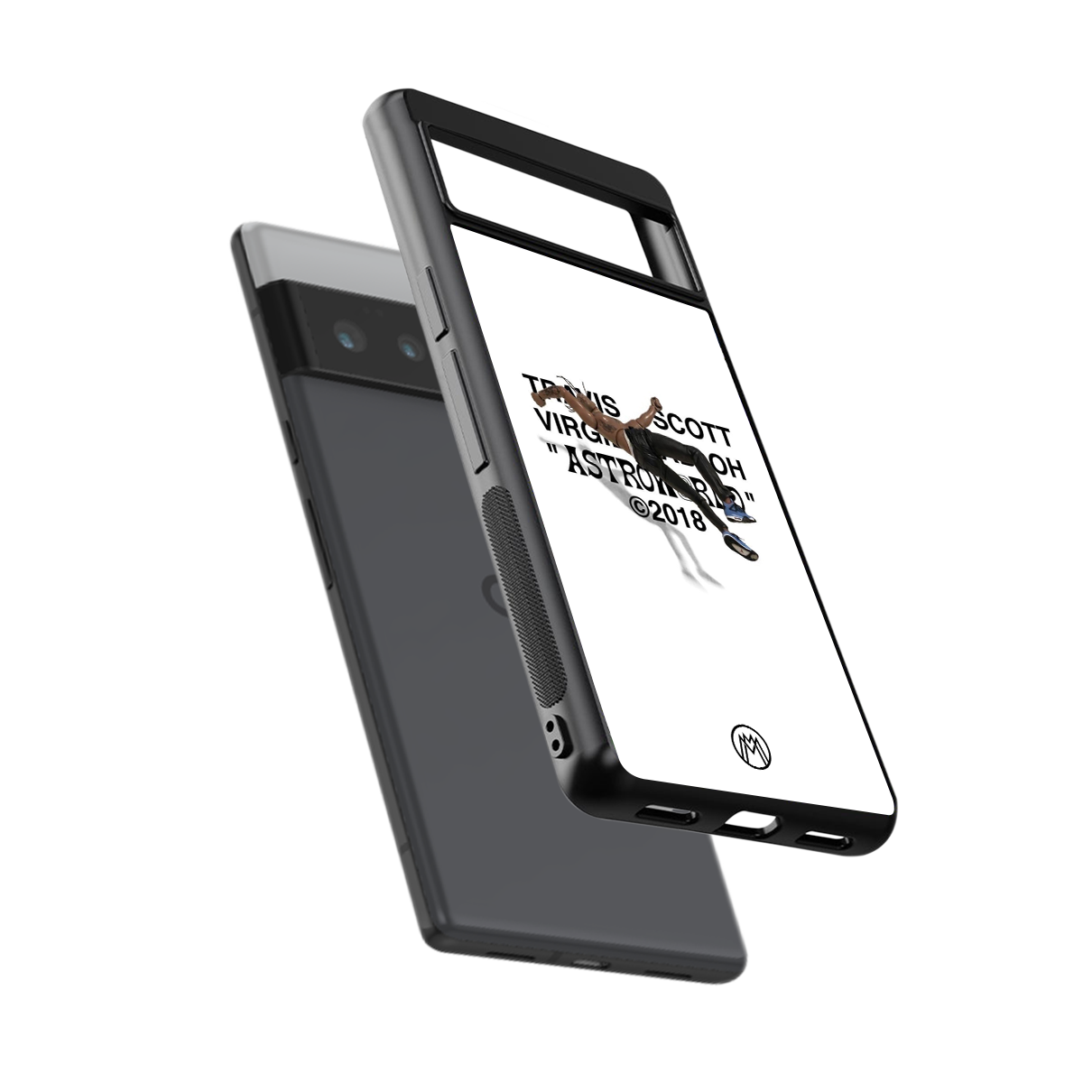 travis scott back phone cover | glass case for google pixel 6 pro