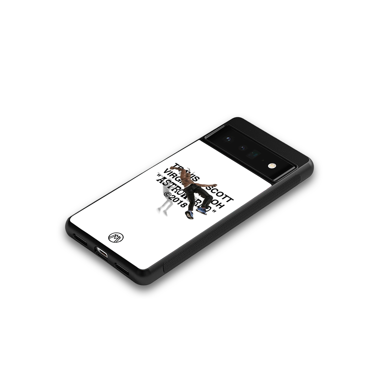 travis scott back phone cover | glass case for google pixel 6 pro