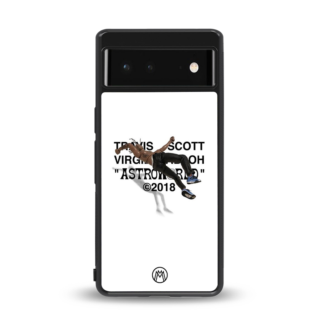 travis scott back phone cover | glass case for Google Pixel 6A