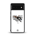 travis scott back phone cover | glass case for Google Pixel 6A