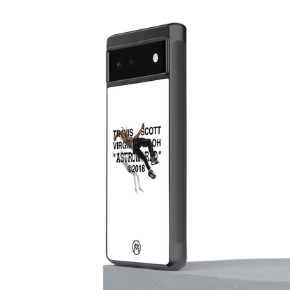 travis scott back phone cover | glass case for Google Pixel 6A