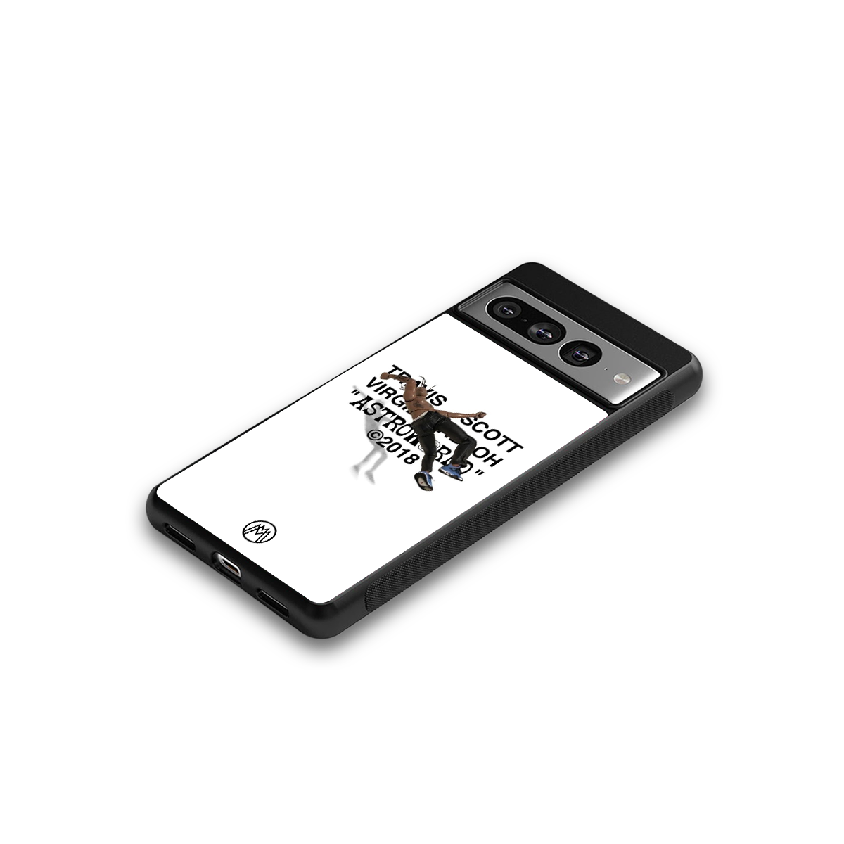 travis scott back phone cover | glass case for google pixel 7 pro
