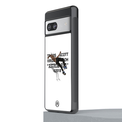 travis scott back phone cover | glass case for Google Pixel 7A