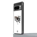 travis scott back phone cover | glass case for google pixel 8 pro