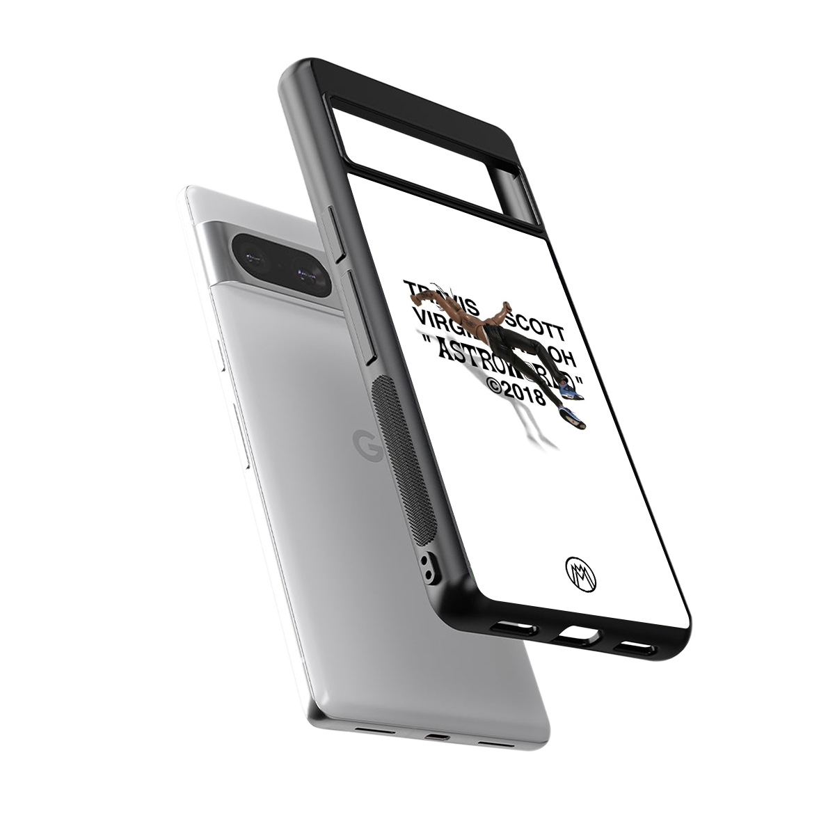 travis scott back phone cover | glass case for Google Pixel 8