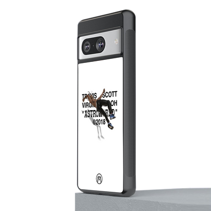 travis scott back phone cover | glass case for Google Pixel 8