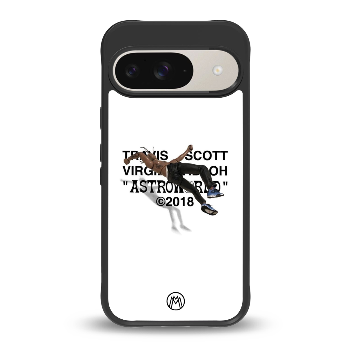 travis scott back phone cover | glass case for google pixel 9