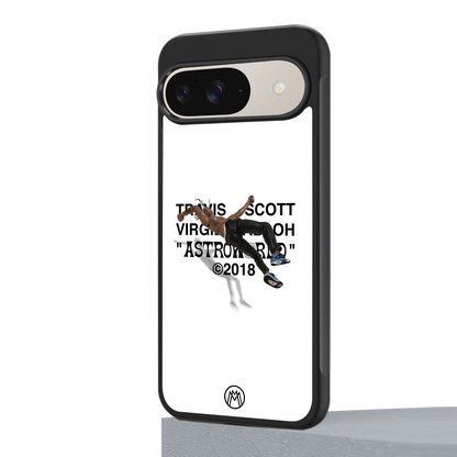 travis scott back phone cover | glass case for google pixel 9
