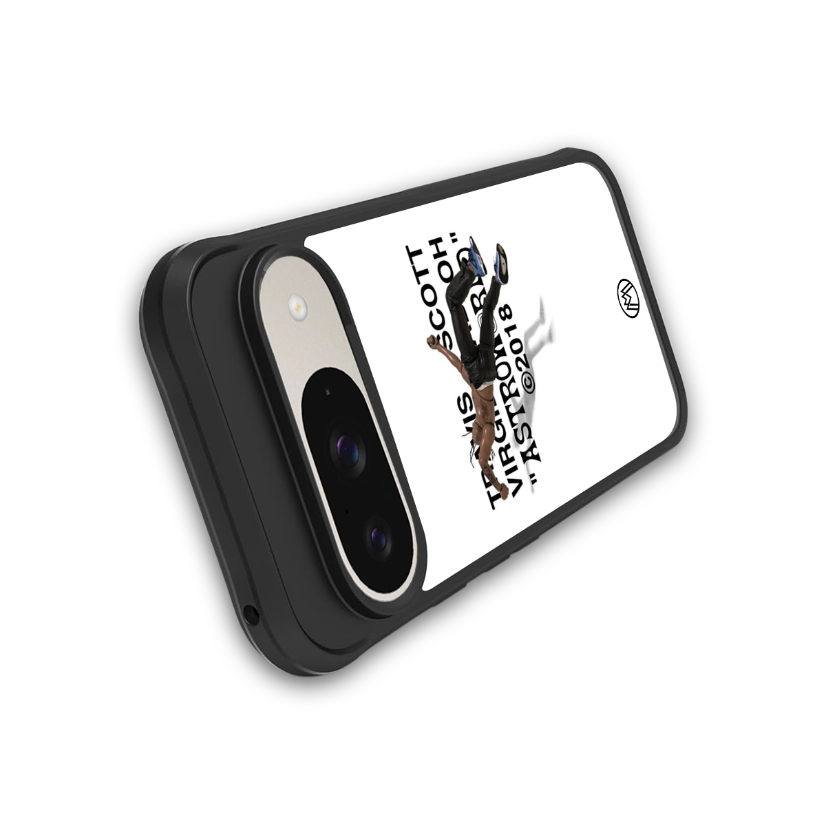 travis scott back phone cover | glass case for google pixel 9