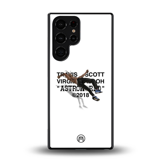 travis scott back phone cover | glass case for samsung galaxy s25 ultra