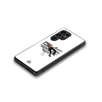 travis scott back phone cover | glass case for samsung galaxy s25 ultra