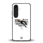 travis scott back phone cover | glass case for samsung galaxy s24