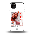 travis scott utopia back phone cover | glass case for iphone 15 plus