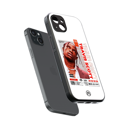 travis scott utopia back phone cover | glass case for iphone 14 plus