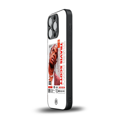 travis scott utopia back phone cover | glass case for iphone 14 pro