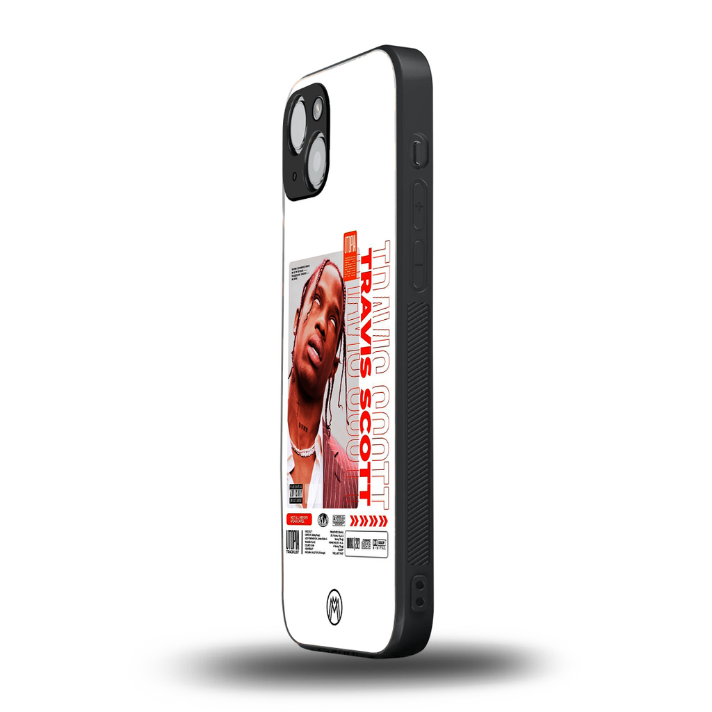 travis scott utopia back phone cover | glass case for iphone 15