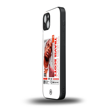 travis scott utopia back phone cover | glass case for iphone 15