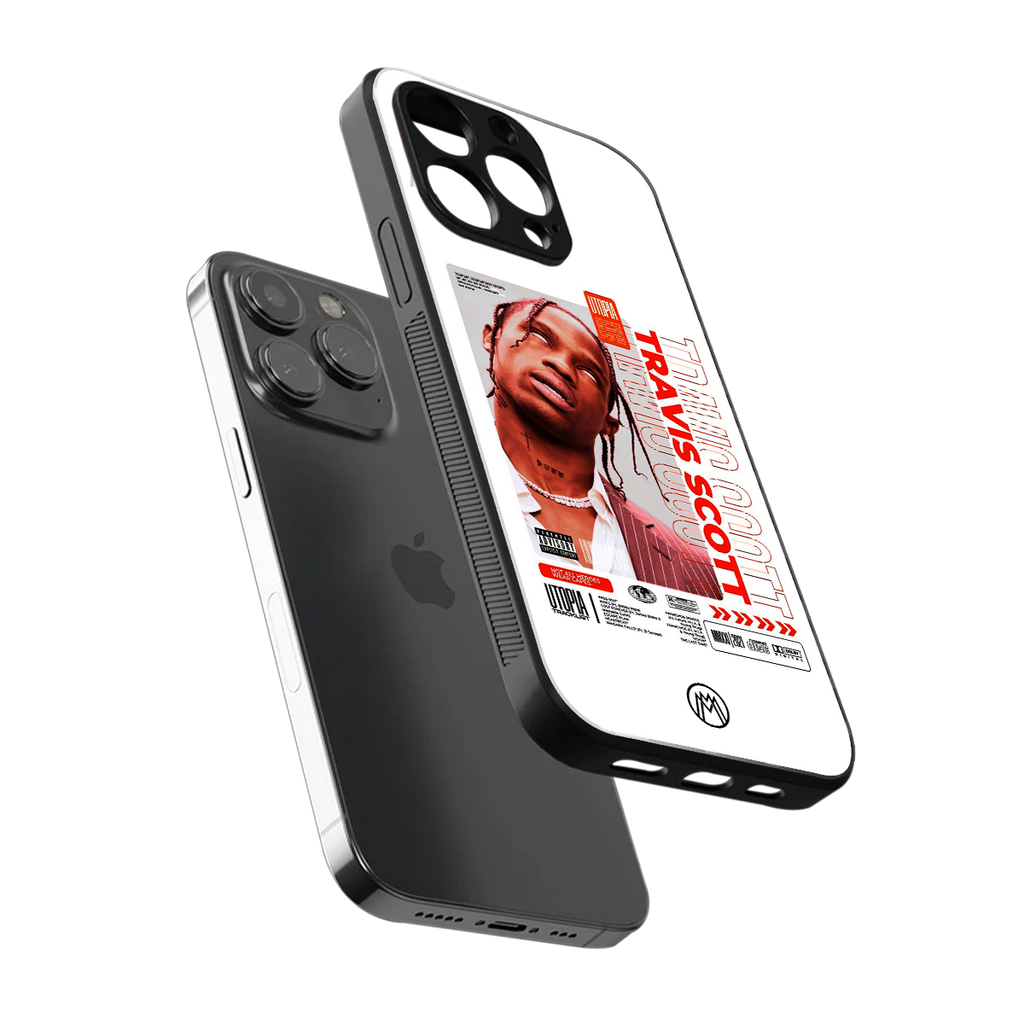 travis scott utopia back phone cover | glass case for iphone 16 pro max