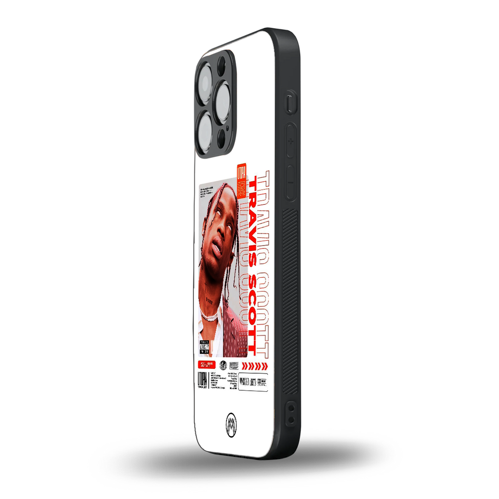 travis scott utopia back phone cover | glass case for iphone 16 pro max
