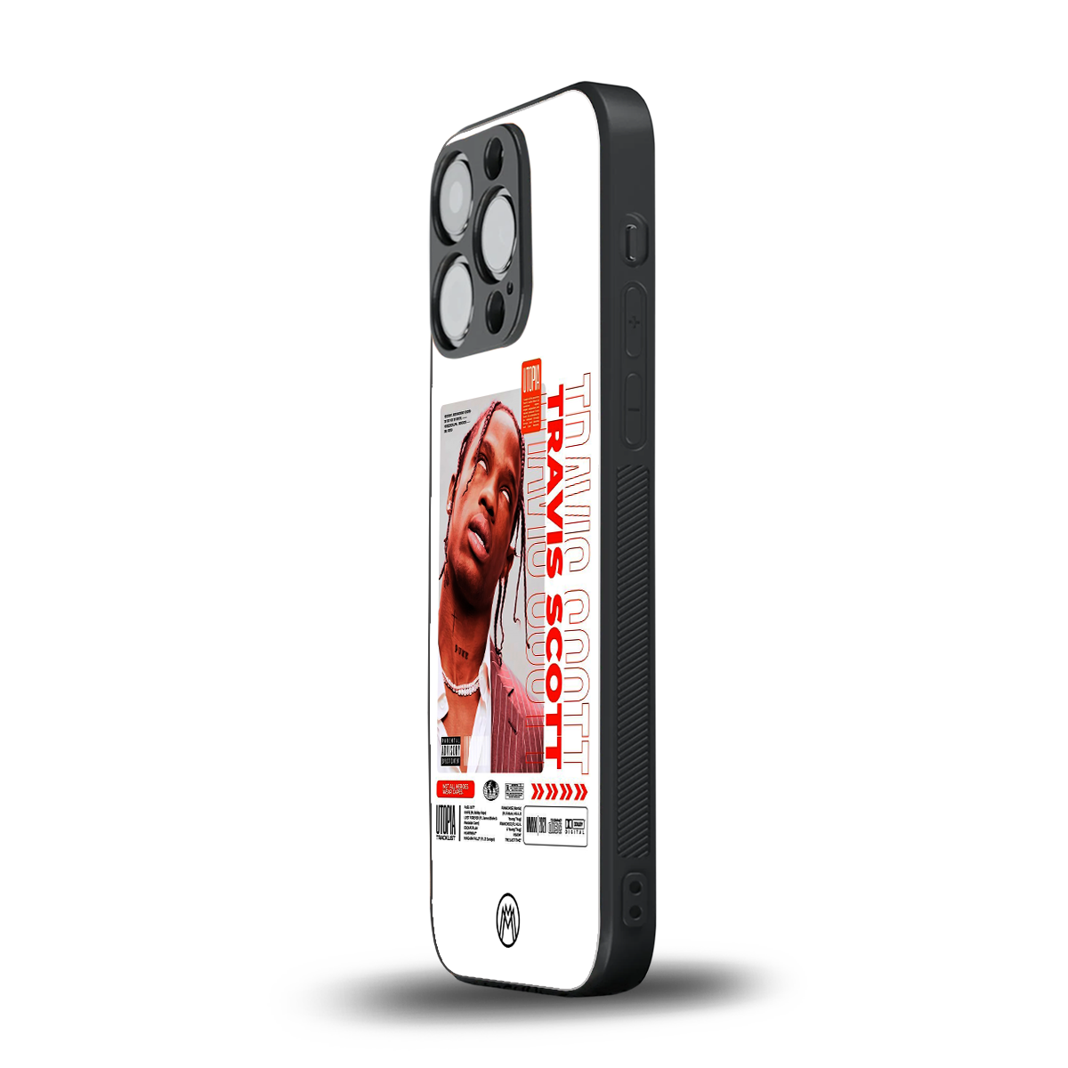 travis scott utopia back phone cover | glass case for iphone 16 pro