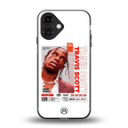 travis scott utopia back phone cover | glass case for iphone 16