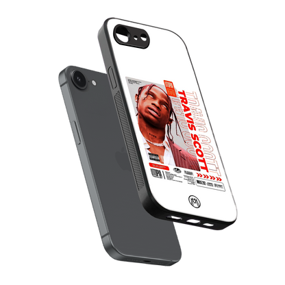 travis scott utopia back phone cover | glass case for iphone 16e