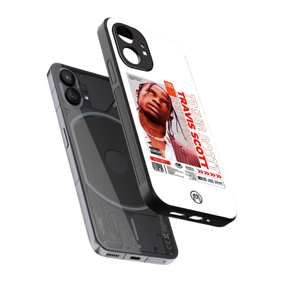 travis scott utopia back phone cover | glass case for nothing phone 1