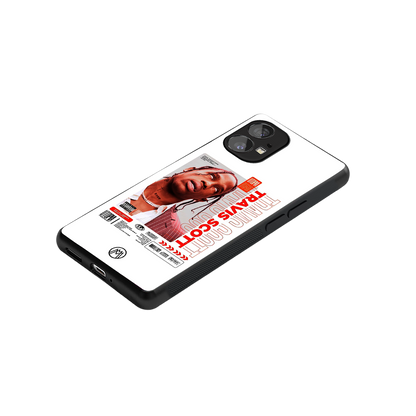travis scott utopia back phone cover | glass case for nothing phone 1