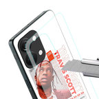 travis scott utopia back phone cover | glass case for oneplus nord 3