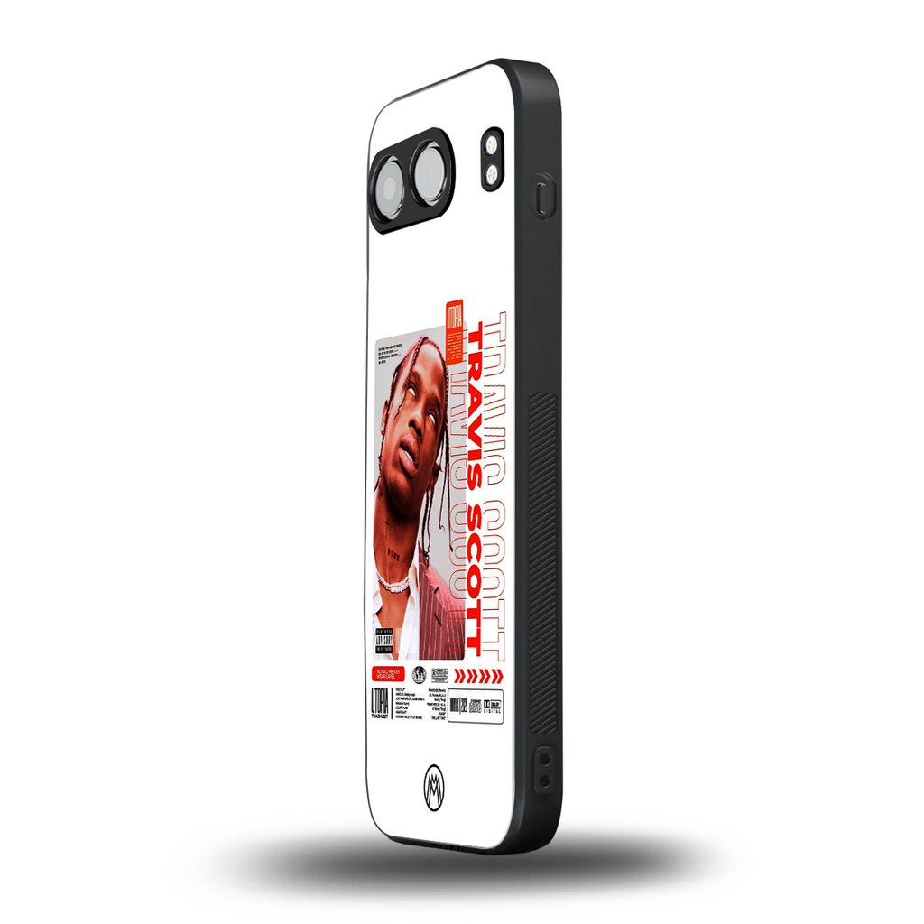 travis scott utopia back phone cover | glass case for oneplus nord 4