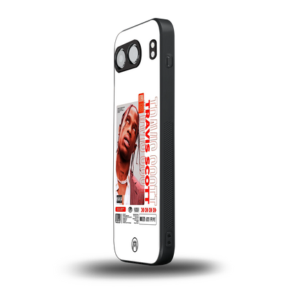 travis scott utopia back phone cover | glass case for oneplus nord 4