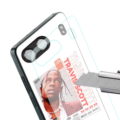 travis scott utopia back phone cover | glass case for oneplus nord 4