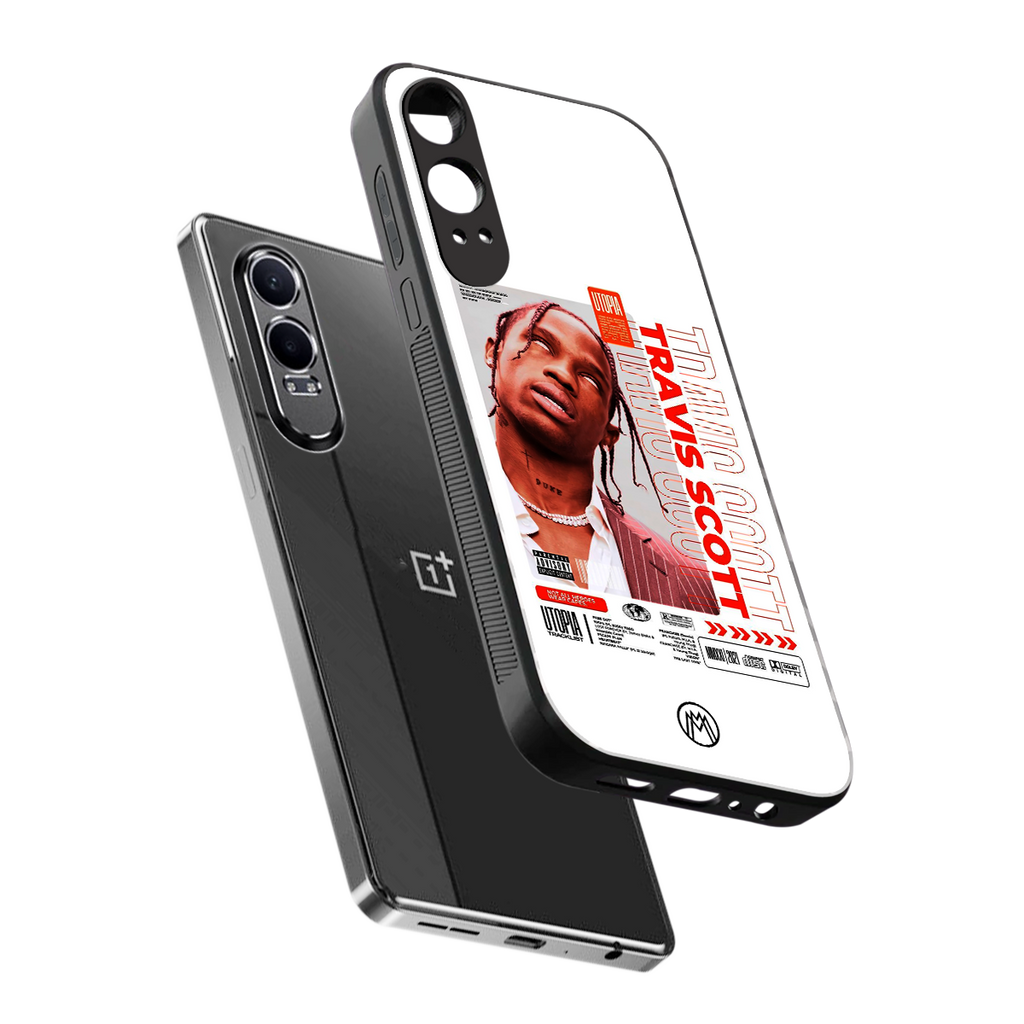 travis scott utopia back phone cover | glass case for oneplus nord ce 4 lite