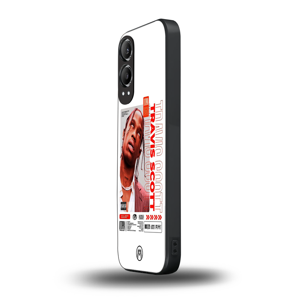 travis scott utopia back phone cover | glass case for oneplus nord ce 4 lite