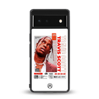 travis scott utopia back phone cover | glass case for Google Pixel 6A
