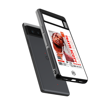 travis scott utopia back phone cover | glass case for Google Pixel 6A