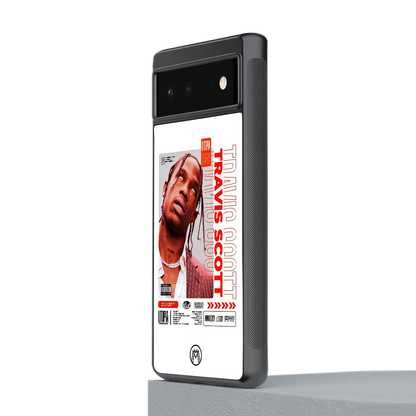 travis scott utopia back phone cover | glass case for Google Pixel 6A