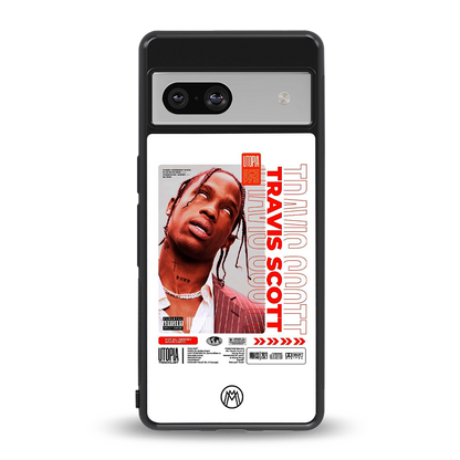 travis scott utopia back phone cover | glass case for Google Pixel 7