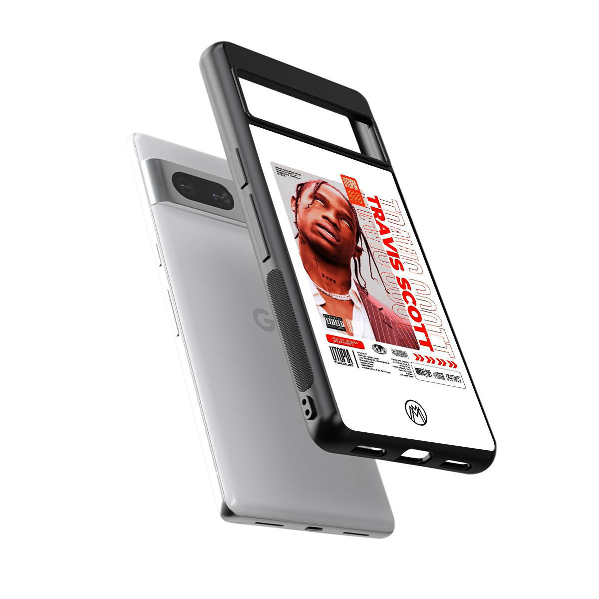 travis scott utopia back phone cover | glass case for Google Pixel 7